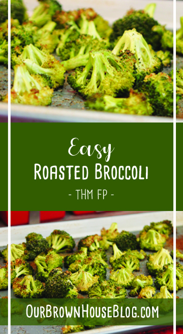 Easy Roasted Broccoli pinterest