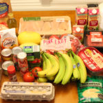 Budget Grocery Shopping groceries