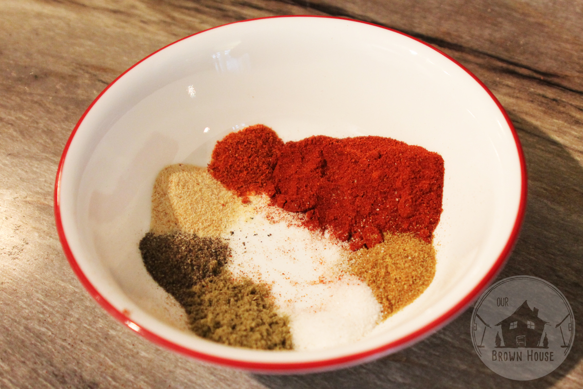 Homemade Cajun Seasoning • Our Brown House • Gluten Free