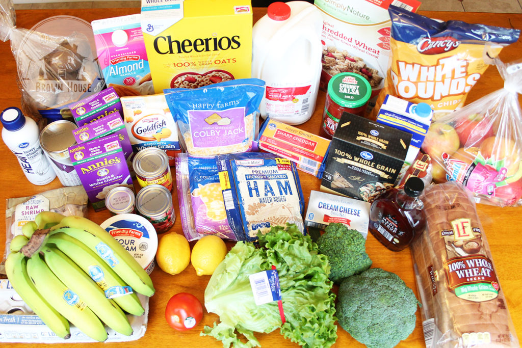 Budget Grocery Shopping on $60 a week • Our Brown House